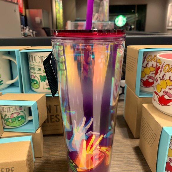 Starbucks ASL American Sign Language Tumbler Cold Cup Venti 24oz 2022 Limited - Picture 5 of 11
